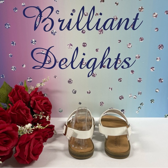 JC LAVINE SANDALS WHITE - Picture 9 of 13